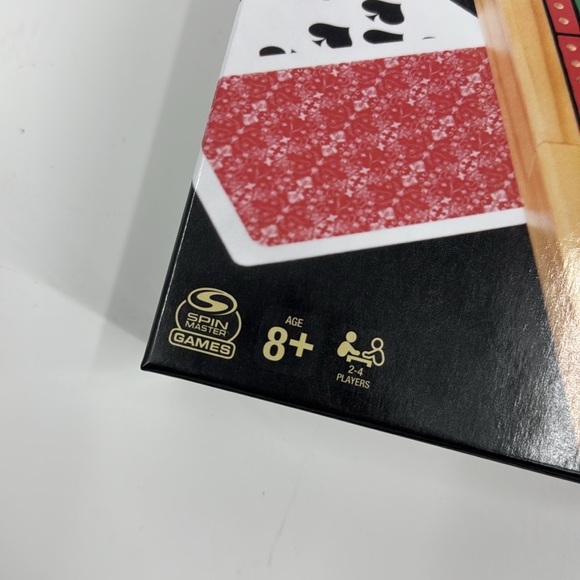 Cardinal Classics Solid Wood Cribbage Folding Gameboard - Picture 3 of 8